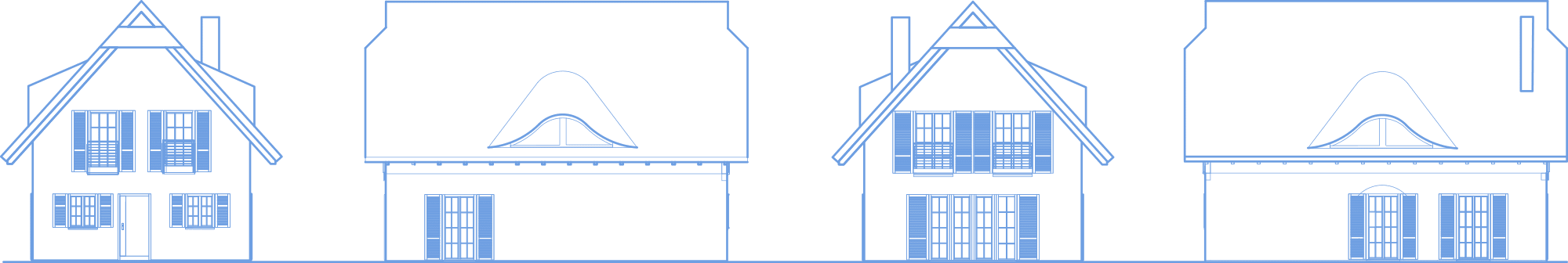 Seitenschnitt Haustyp C
